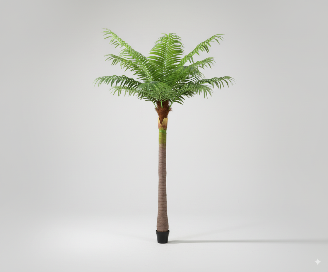 דקל מניפה עגול גזע מפוח