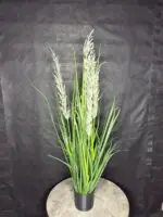 עשבוני זנב שועל לבן סרוג דק גבוה 90 ס"מ 