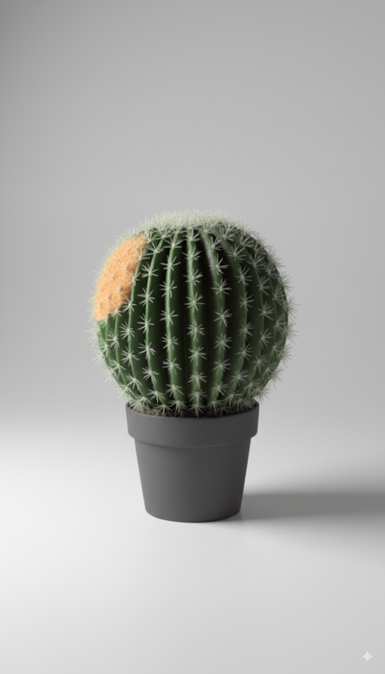 כדור קקטוס ענק