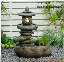 מזרקת מים זורמת