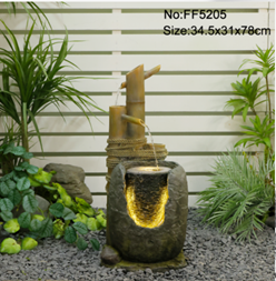 מזרקת מים רועשת