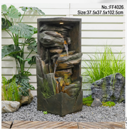 מזרקת מים סלע