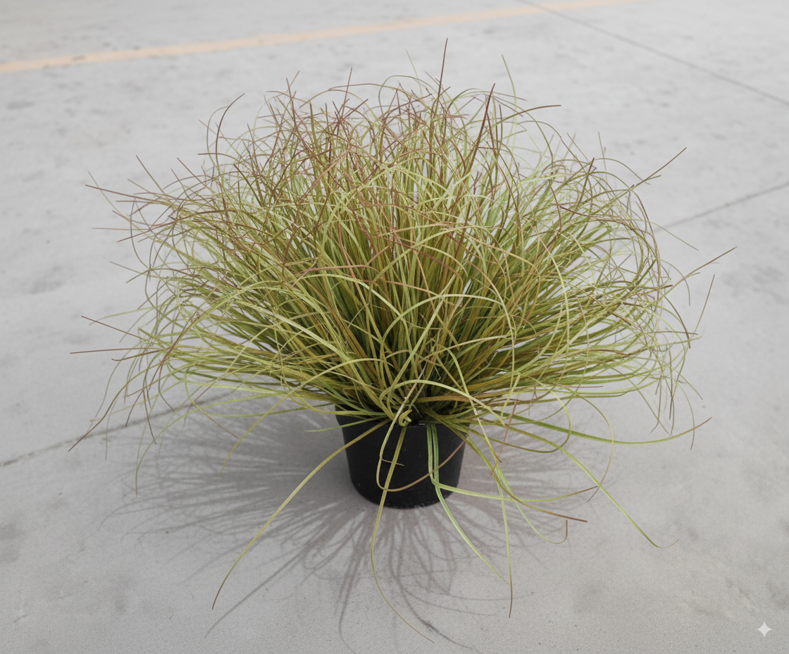 כדור עשב גדול - עשב לוע הארי (ירוק סתווי + קצה אדום)