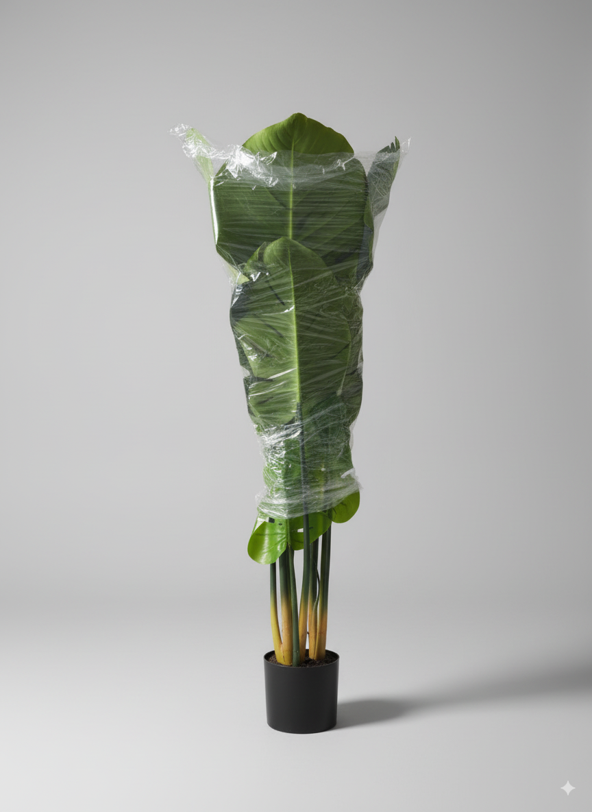 עלה צב (גזע עץ ארואיד קשת) 120 ס"מ