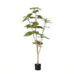 אושר קשת מלאכותי בעציץ שחור - 130cm