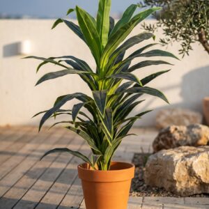 דרקונית מלאכותית עלים ירוקים