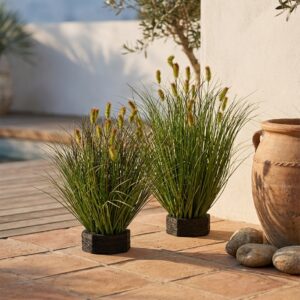 עשב זחל מלאכותי ראש ירוק סתווי