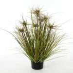 עציץ נוי מלאכותי דמוי גומא - 90cm