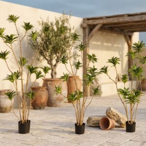 במבוק מלאכותי דגם צפוף