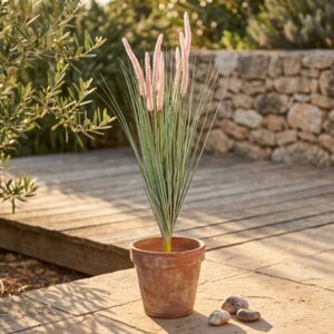 עשב זנב שועל ורוד מלאכותי