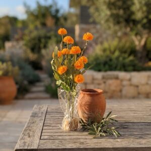 חרצית מלאכותית כתום