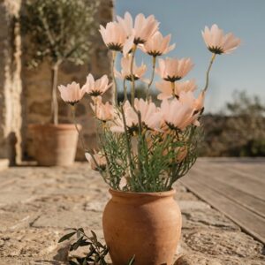 צרור פרחי קוסמוס מלאכותיים