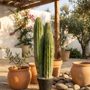 עמוד קקטוס שלושה גזעים מלאכותי