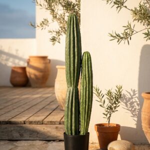 קקטוס עמוד זוגי מלאכותי