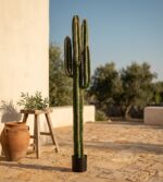 קקטוס מלאכותי רב זרועות