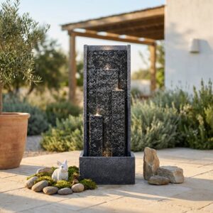 מזרקת מים דקורטיבית מלבנית