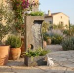 מזרקת מים דקורטיבית מגרניט