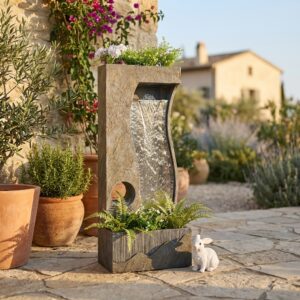 מזרקת מים דקורטיבית מגרניט