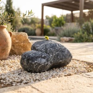 אבן נוי דקורטיבית לגן