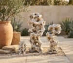 סט 3 אבני טאיהו לבנות